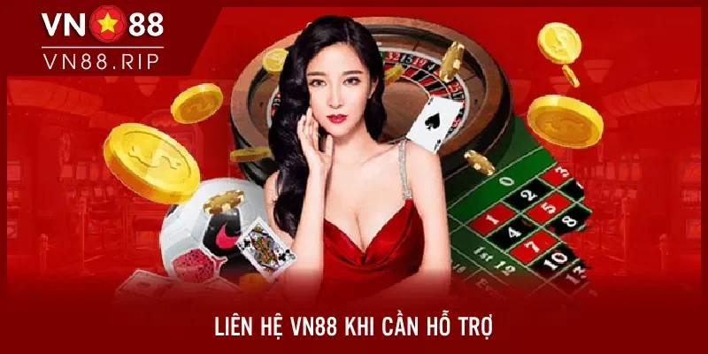 Liên hệ VN88 khi cần hỗ trợ